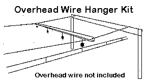 Overhead Wire Hanger